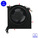 Lenovo Legion 5-15IMH05H Laptop CPU Cooling Fan - 5V - Image 2