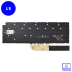 Dell Inspiron 3501 5501 Laptop Keyboard - US | Black - Image 2