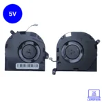 Dell XPS 9500 9510 9520 Laptop CPU GPU Cooling Fan Pair - 5V
