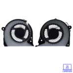 Dell Inspiron Gaming 7577 7588 Laptop CPU GPU Cooling Fan Pair - Image 2